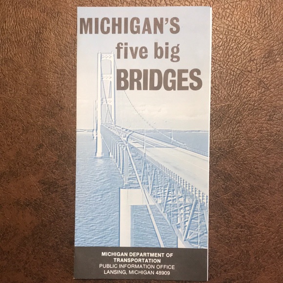 VTG Michigan Ephemera: Postcards, Flyer, Road Map, etc. - Picture 8 of 14